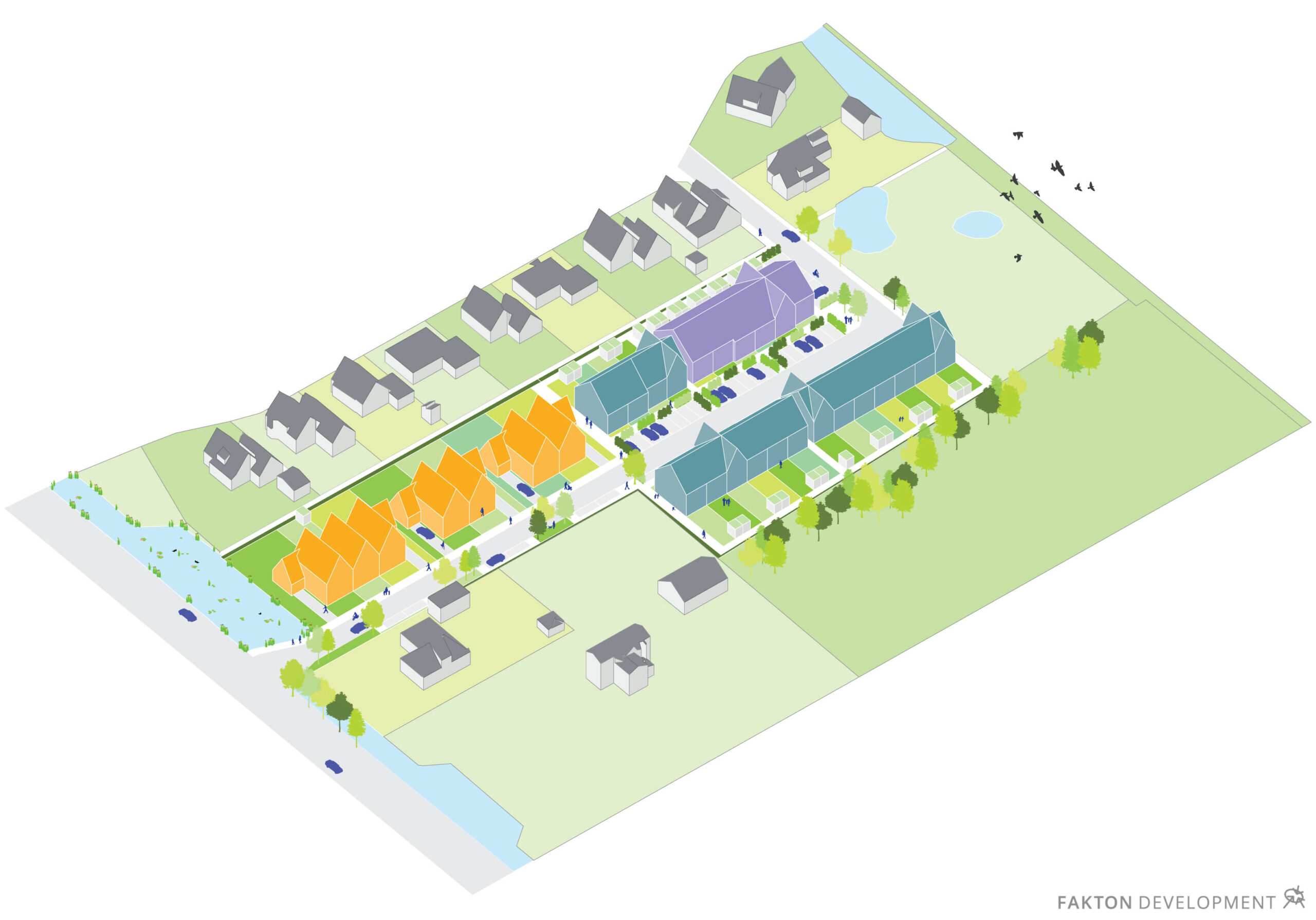 Een voorstel voor een ontwikkel locatie in waarland.
