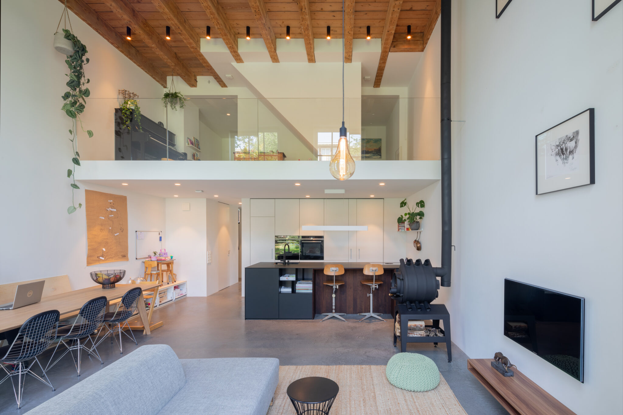 Een beeld van het interieur na de verbouwing van de Osseweischool Rotterdam
